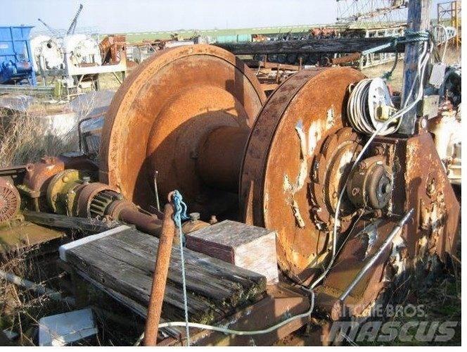  Spil - vægt ca. 7 ton Hejsespil, hejseværk og materialelifte