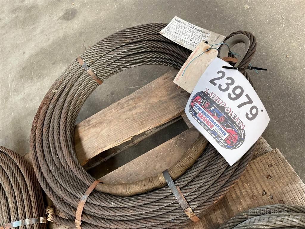  Stålwire Ø15 mm Krandele og udstyr