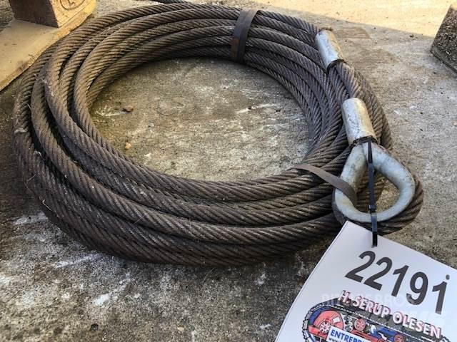  Stålwire Ø16 mm Krandele og udstyr
