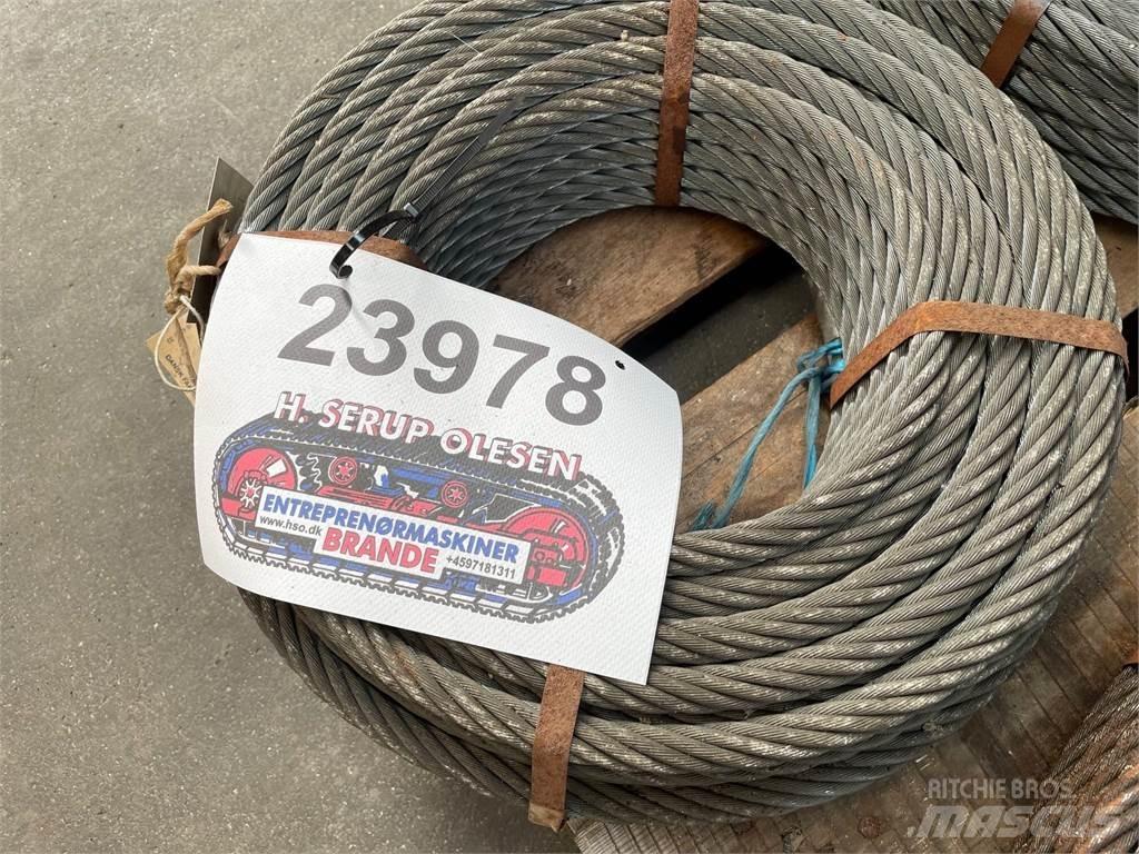  Stålwire Ø16 mm Krandele og udstyr