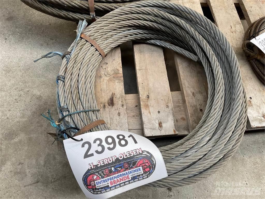  Stålwire Ø16 mm Krandele og udstyr