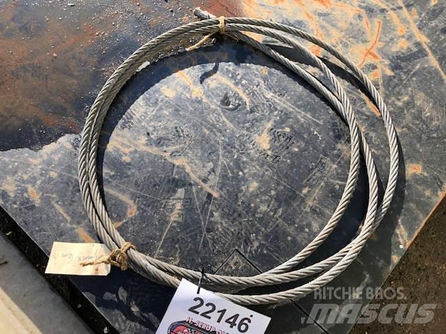  Stålwire Ø18 mm Krandele og udstyr
