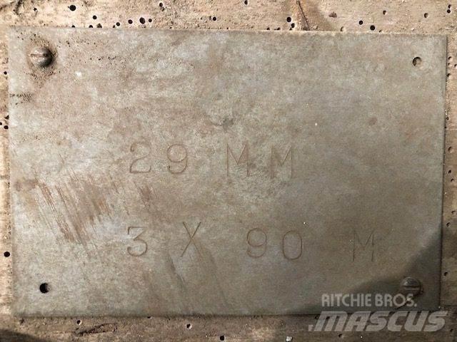  Stålwire Ø29 mm Krandele og udstyr
