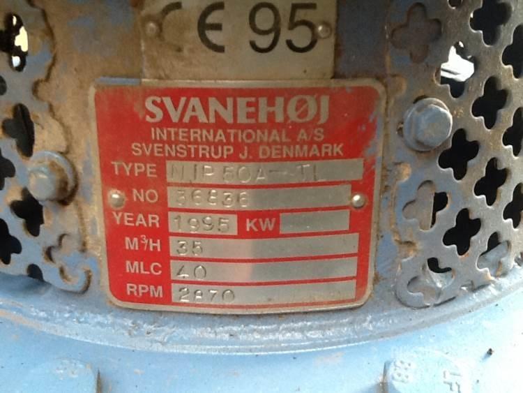  Svanehøj NP 50A-TL pumpe Vandpumper