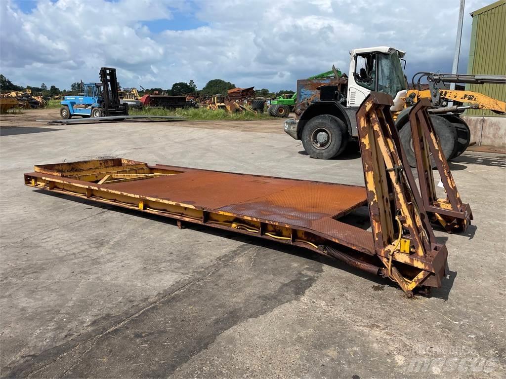  Trailerbund med slidsker Semi-trailer blokvogn