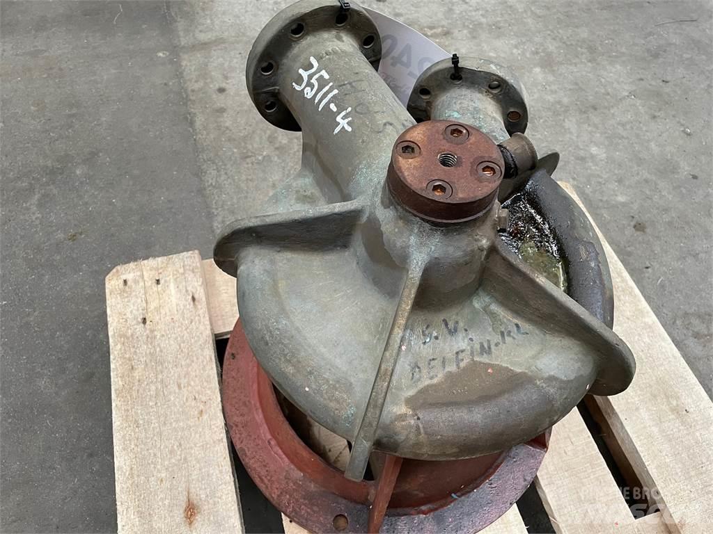  Trium pumpe 3, messing Vandpumper