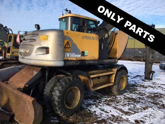 Volvo EW160 til ophug Gravemaskiner på larvebånd