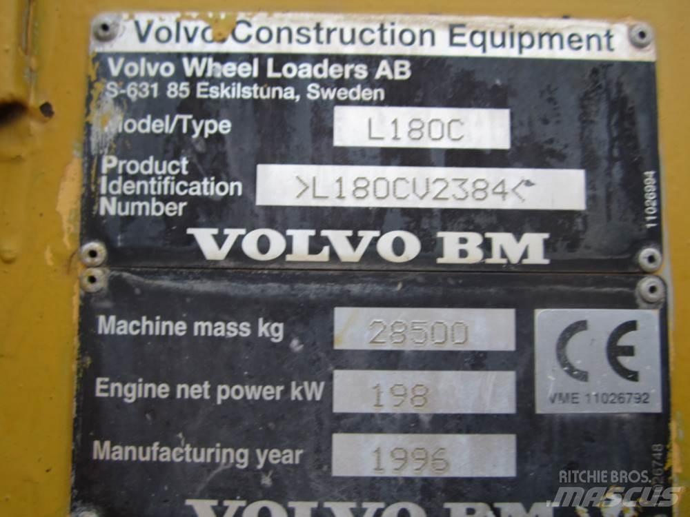 Volvo L180C til ophug Læssemaskiner på hjul