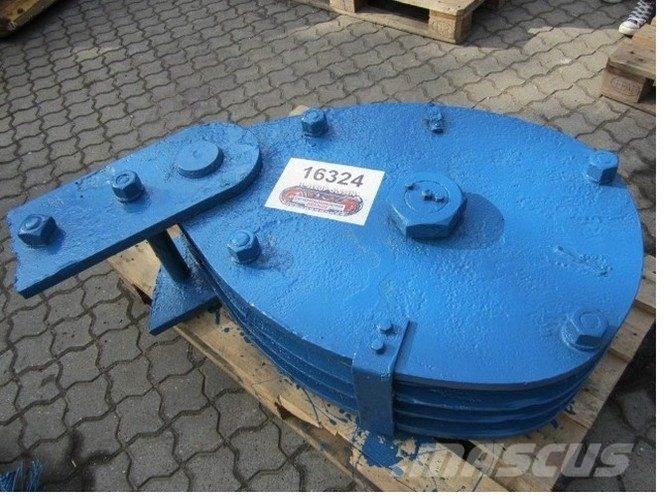  Wireblok - 3 wirehjul Krandele og udstyr