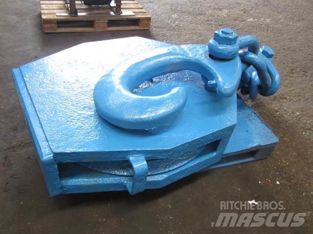  Wireblok - ca. 50 ton Krandele og udstyr