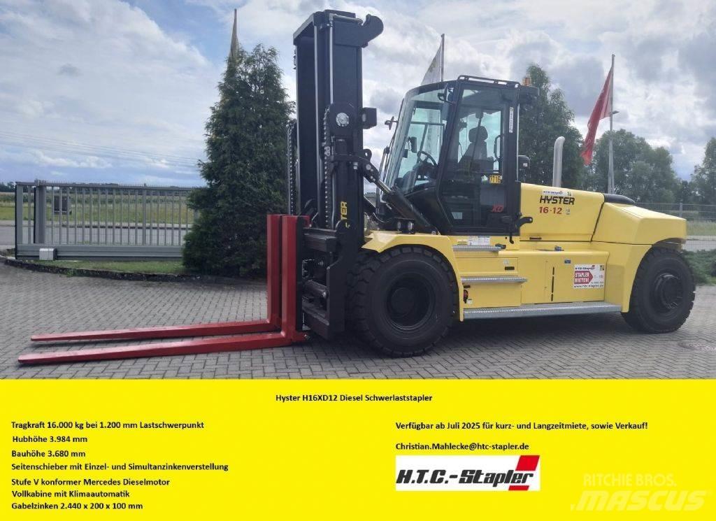 Hyster H16XD12 Diesel gaffeltrucks
