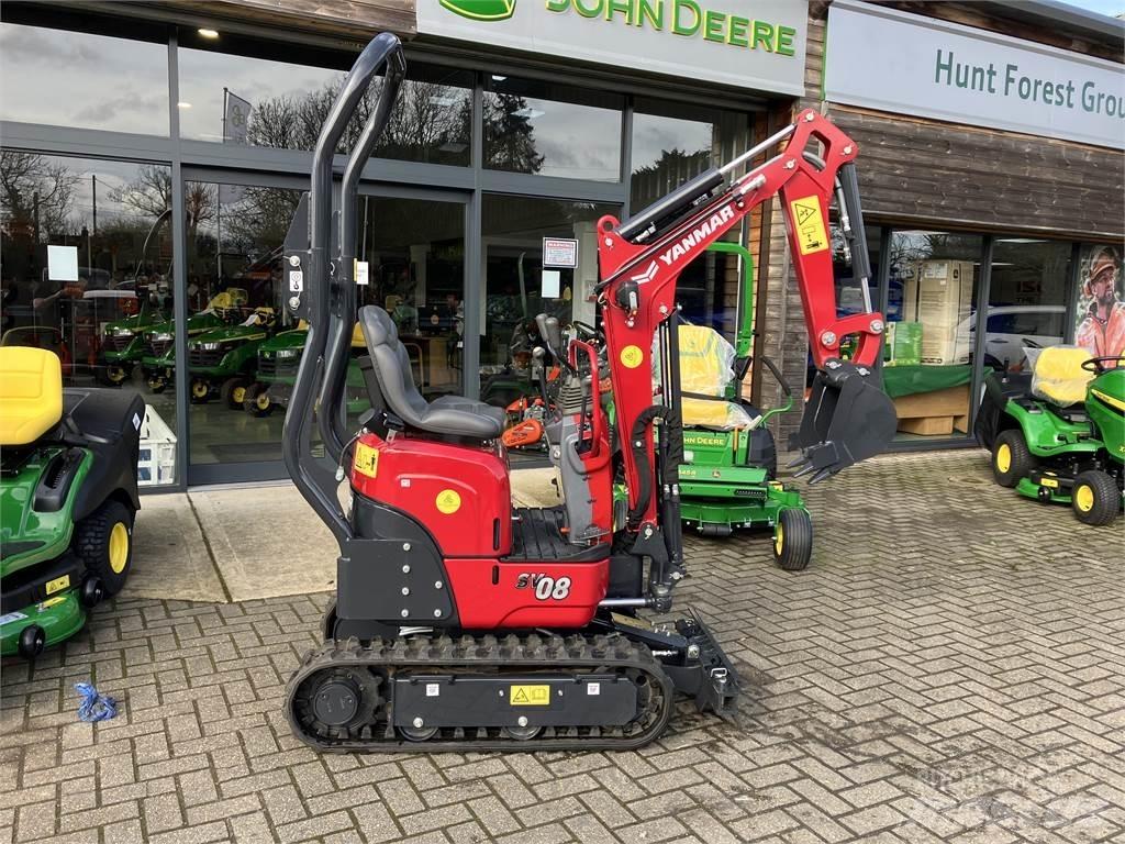 Yanmar SV08 Gravemaskiner på larvebånd