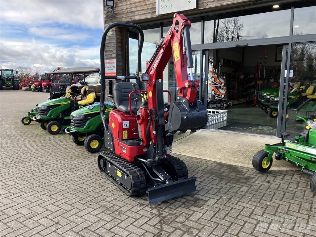 Yanmar SV08 Gravemaskiner på larvebånd