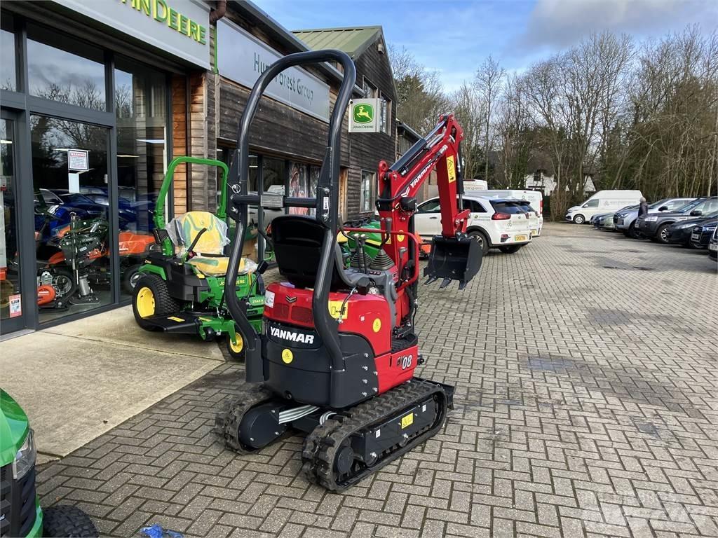 Yanmar SV08 Gravemaskiner på larvebånd