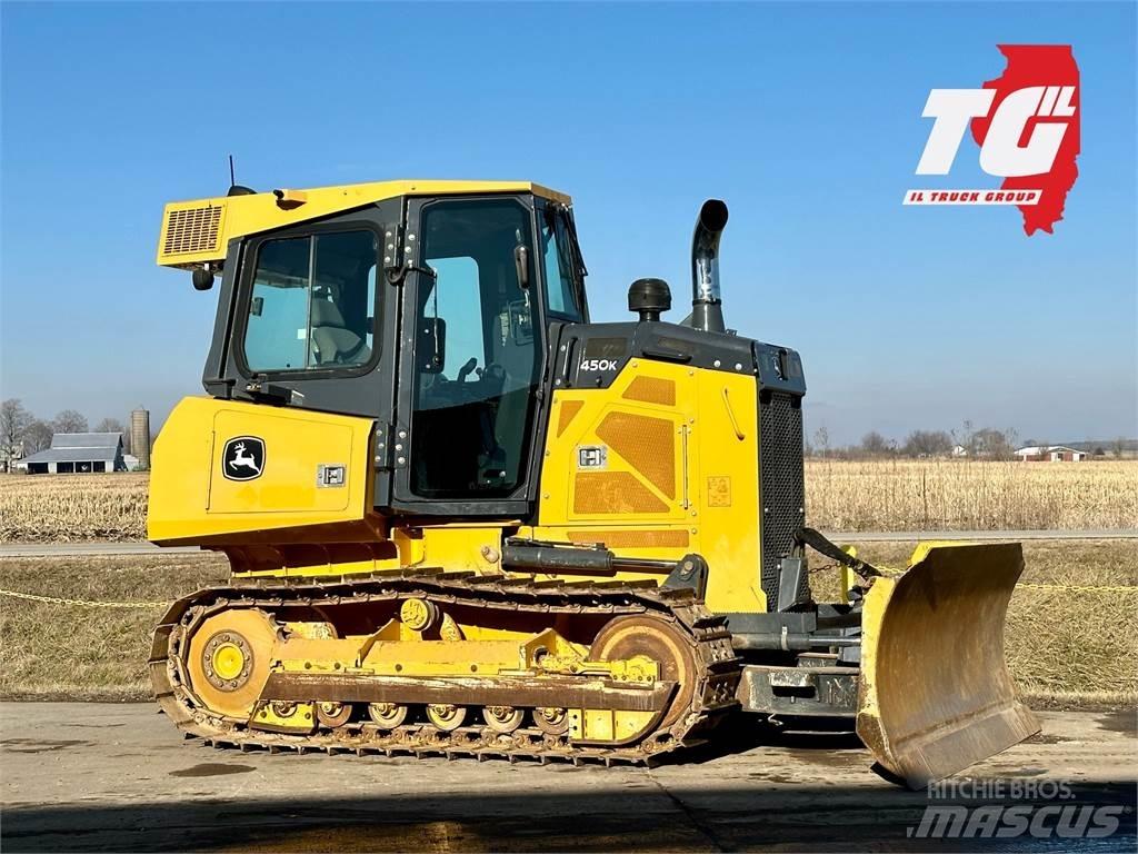 John Deere 450K Bulldozer på larvebånd