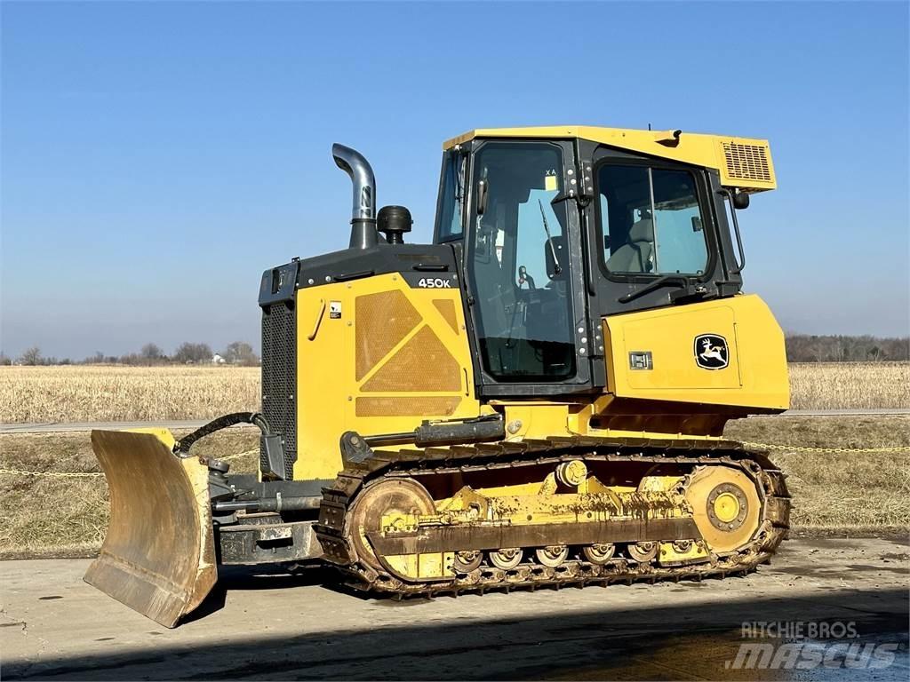 John Deere 450K Bulldozer på larvebånd