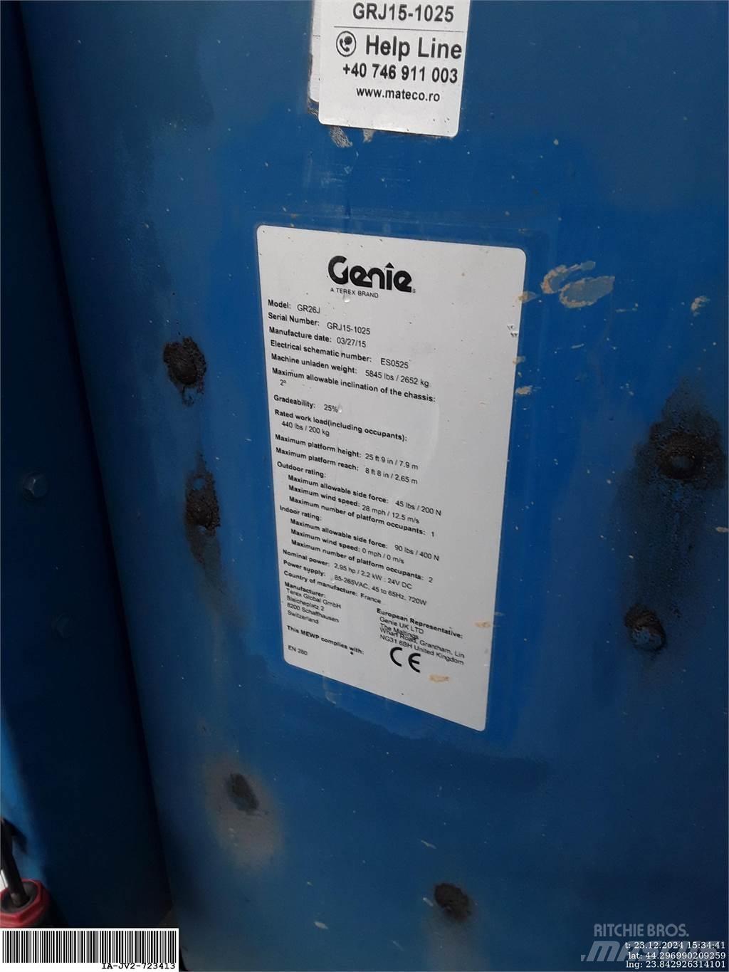 Genie GR26J Søjlelifte