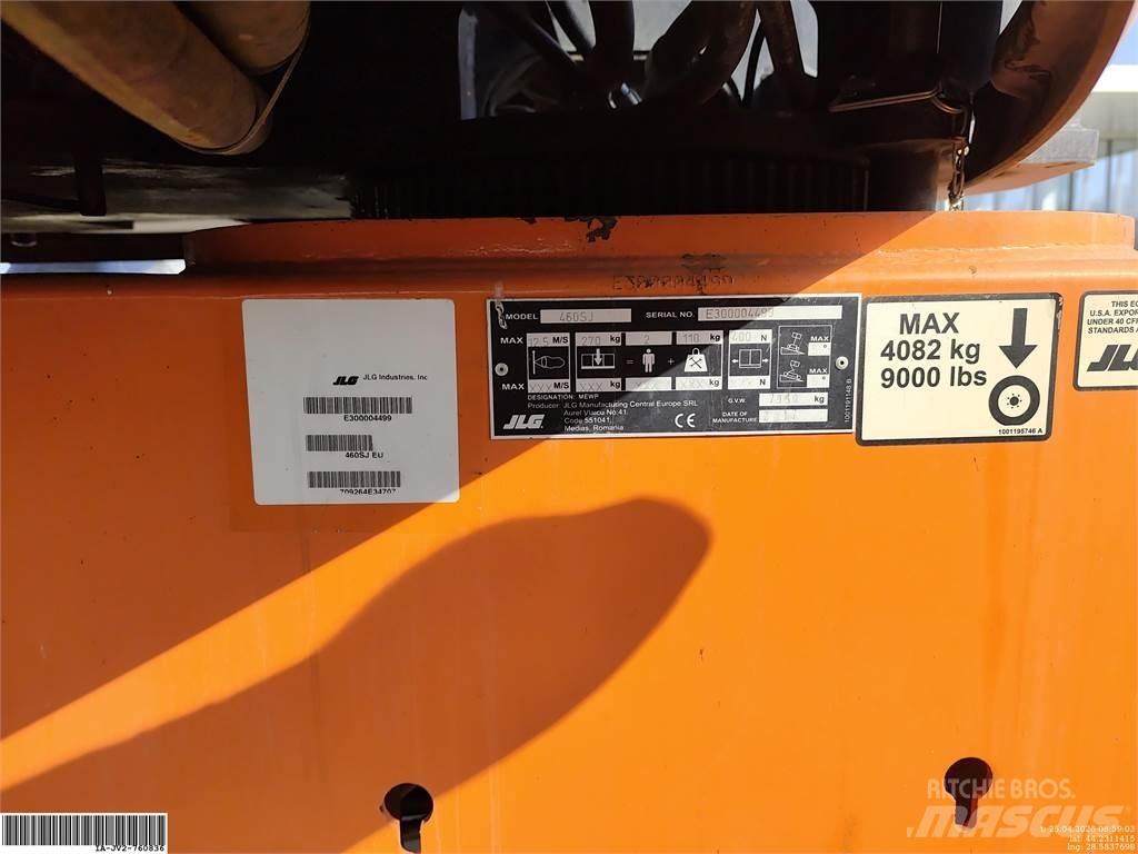 JLG 460SJ Bomlifte med knækarm