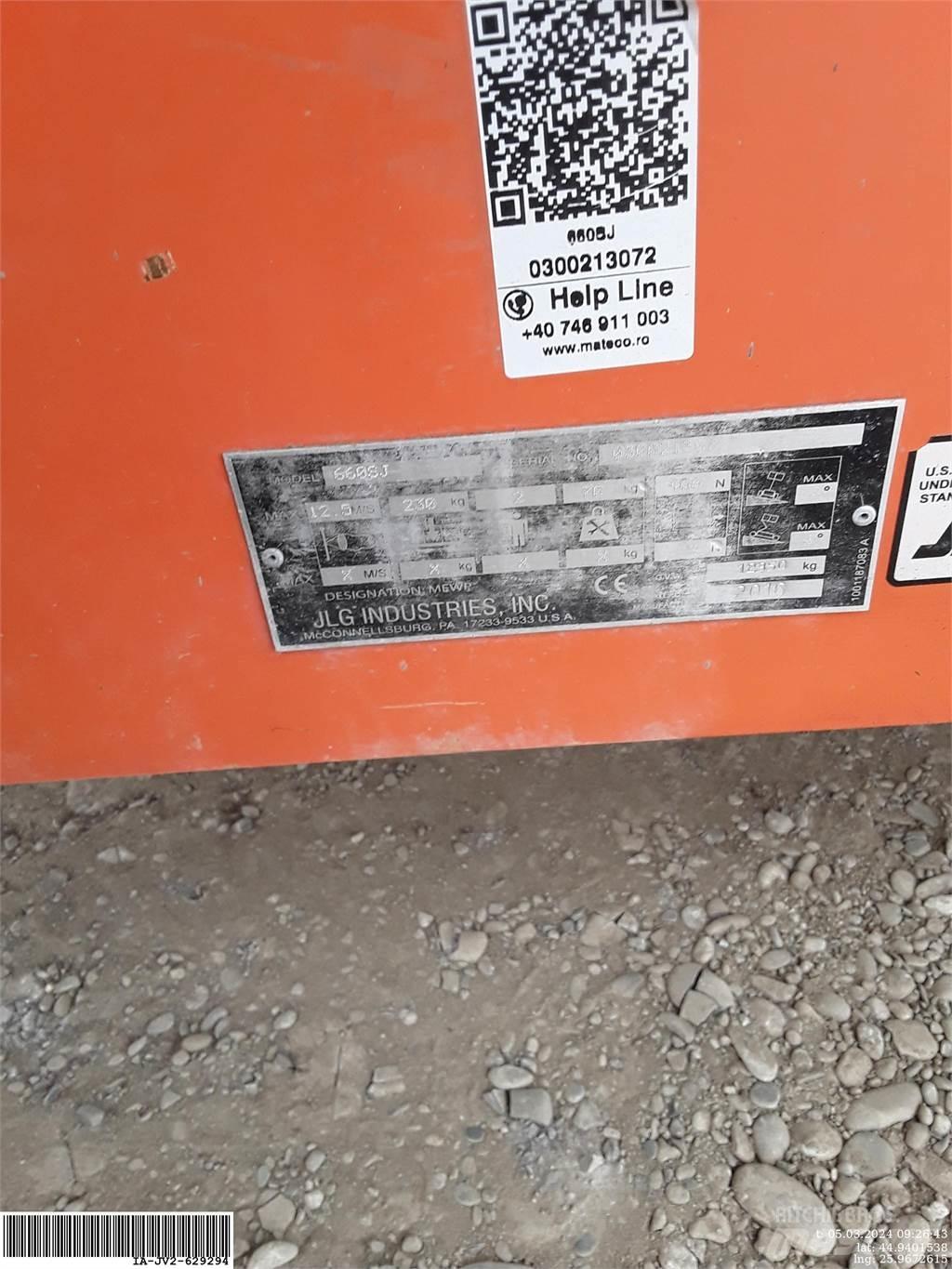 JLG 660SJ Bomlifte med knækarm