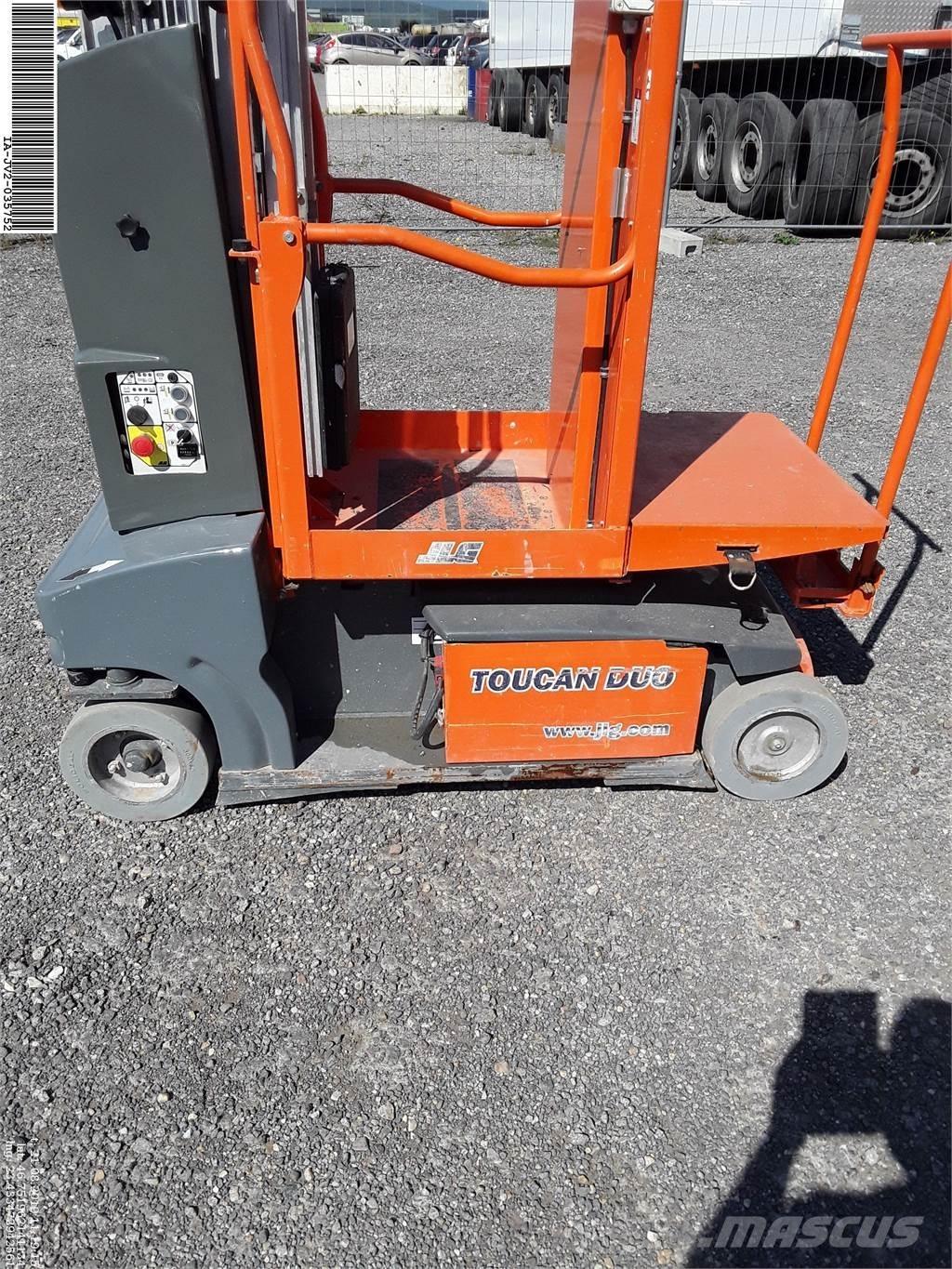 JLG Toucan duo Søjlelifte