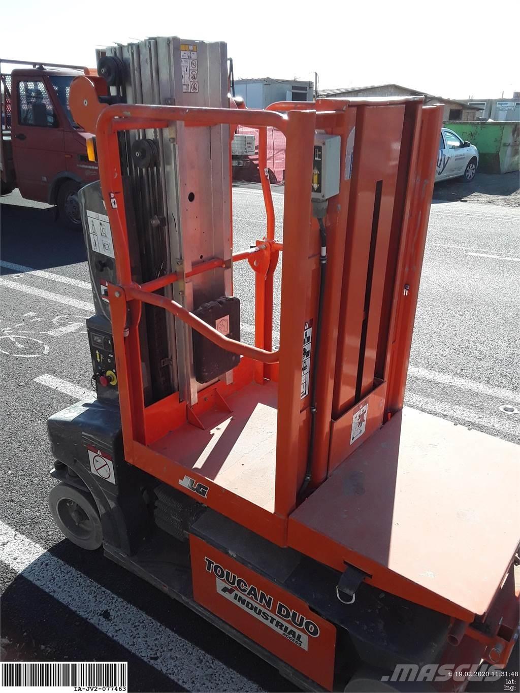 JLG Toucan duo Søjlelifte