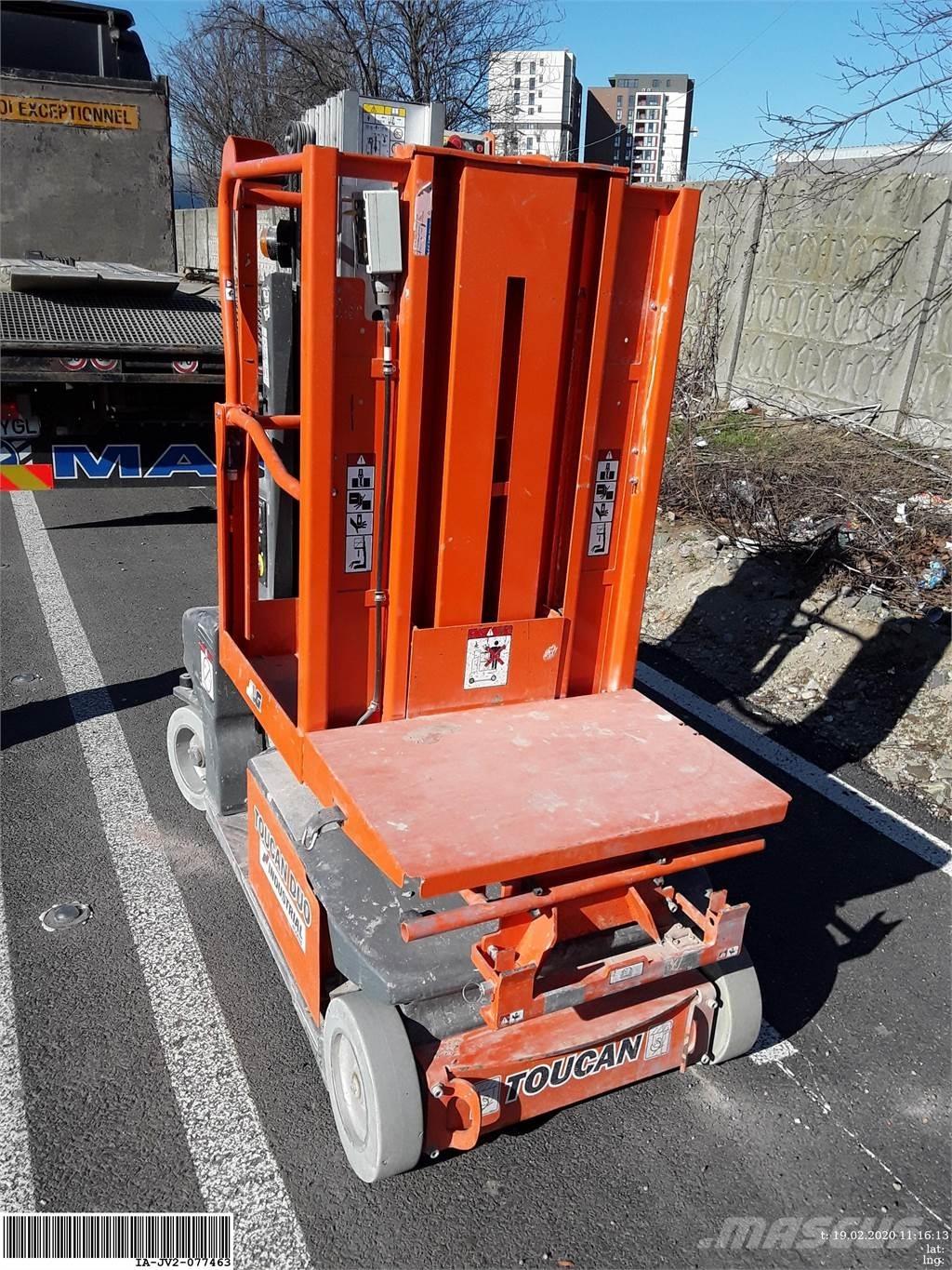 JLG Toucan duo Søjlelifte