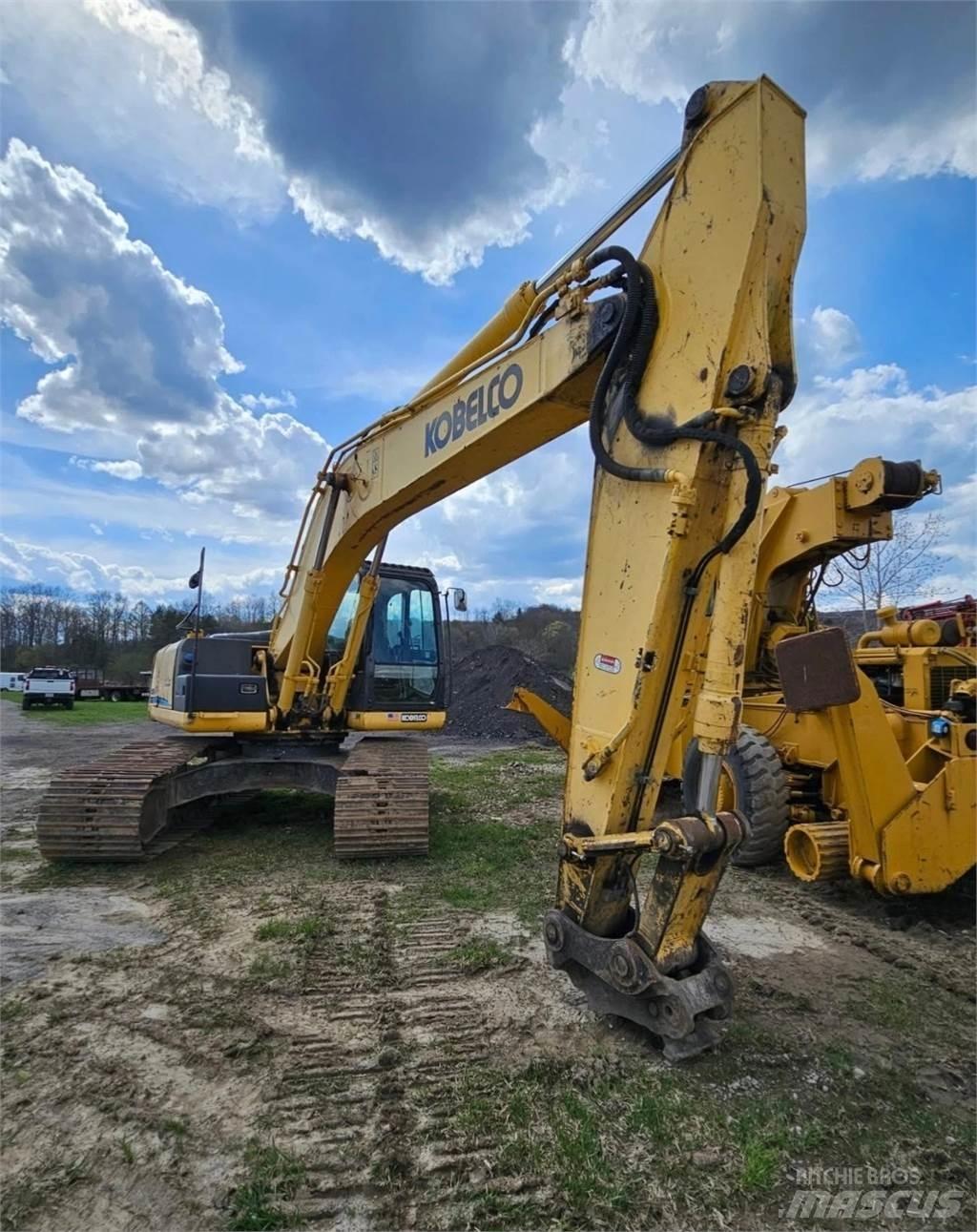 Kobelco Sk210LC Gravemaskiner på larvebånd