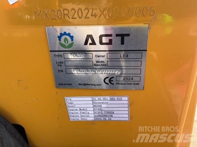 AGT MX20R Gravemaskiner på larvebånd