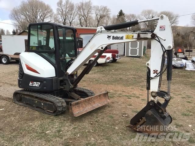 Bobcat E32i Gravemaskiner på larvebånd