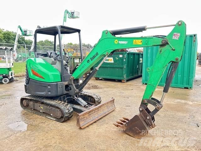 Bobcat E32i Gravemaskiner på larvebånd