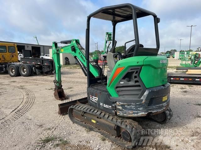 Bobcat E32I Gravemaskiner på larvebånd