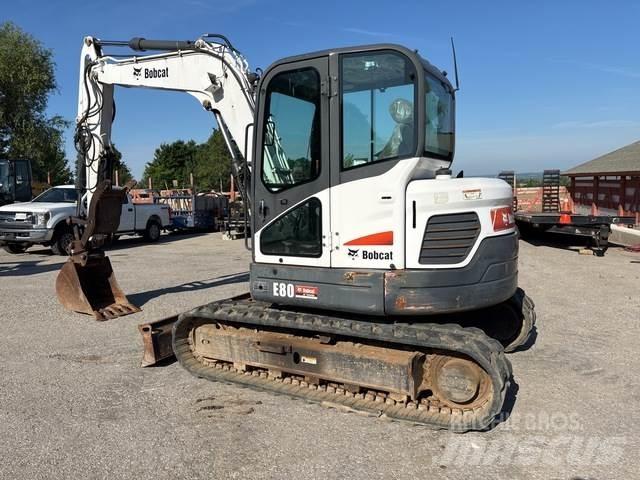 Bobcat E80A Gravemaskiner på larvebånd