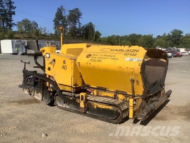 Carlson CP100 Asfaltudlæggere