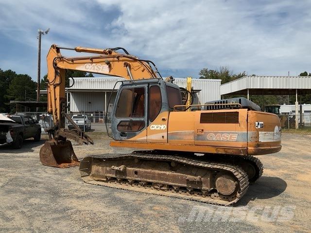 CASE CX210 Gravemaskiner på larvebånd