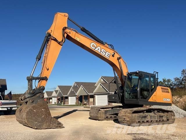 CASE CX210D Gravemaskiner på larvebånd