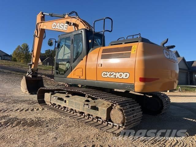 CASE CX210D Gravemaskiner på larvebånd
