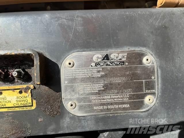 CASE CX57C Minigravemaskiner