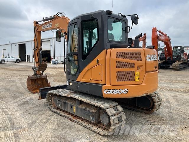 CASE CX80C Gravemaskiner på larvebånd