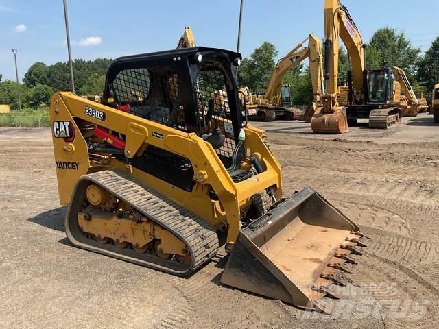 CAT 239D3 Minilæsser - skridstyret