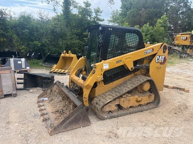 CAT 239D3 Minilæsser - skridstyret