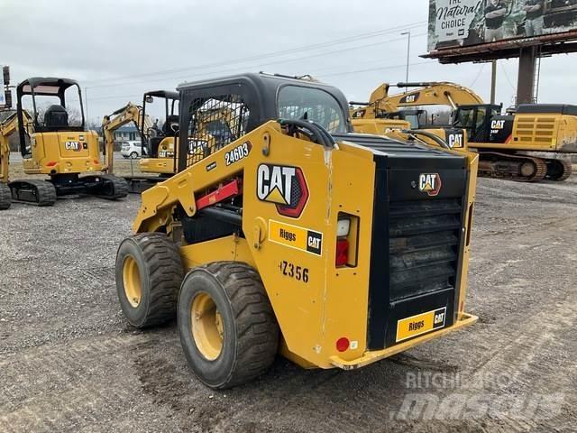 CAT 246D3 Minilæsser - skridstyret