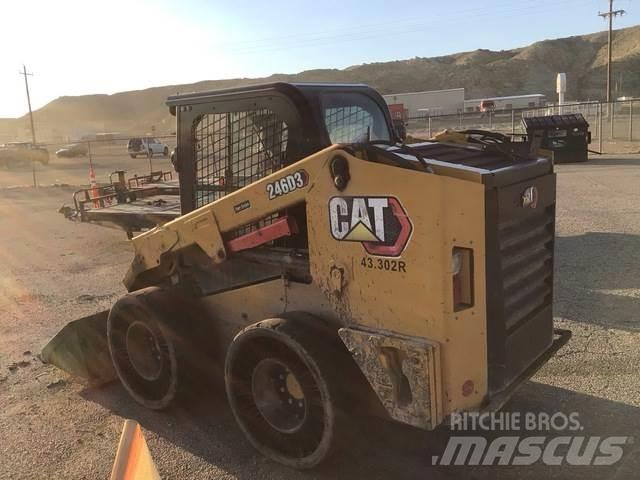 CAT 246D3 Minilæsser - skridstyret