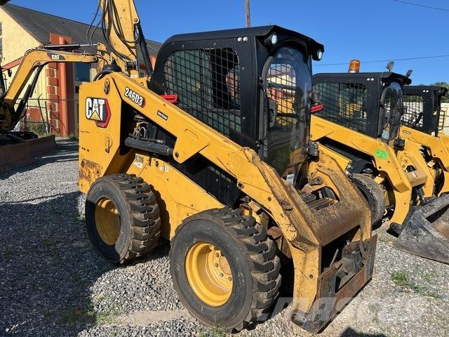 CAT 246D3 Minilæsser - skridstyret