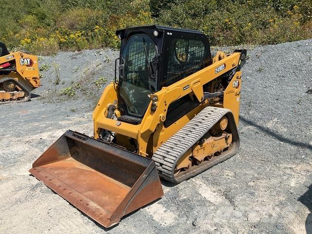 CAT 249D3 Minilæsser - skridstyret