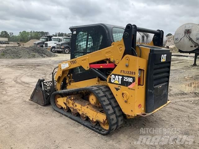CAT 259D Minilæsser - skridstyret