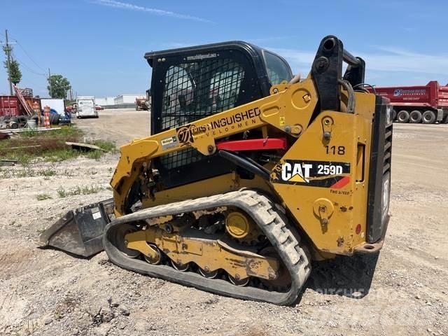 CAT 259D Minilæsser - skridstyret