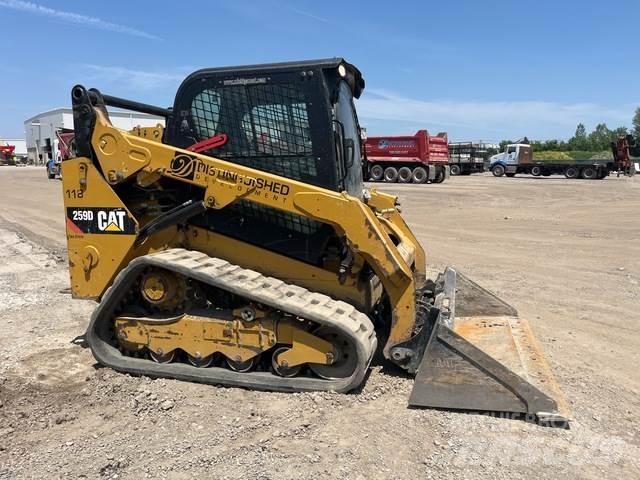 CAT 259D Minilæsser - skridstyret