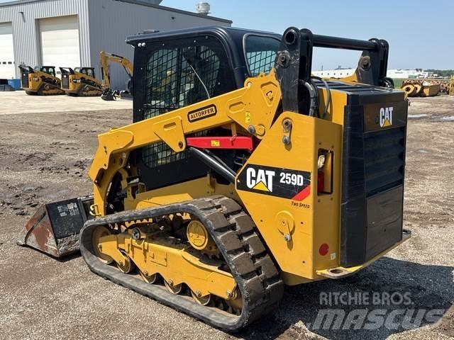 CAT 259D Minilæsser - skridstyret