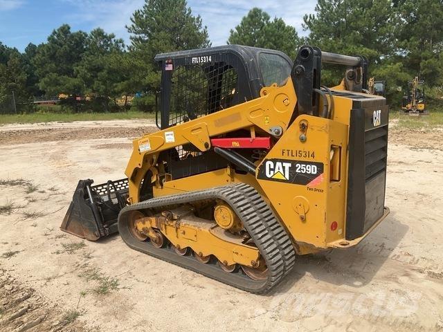 CAT 259D Minilæsser - skridstyret