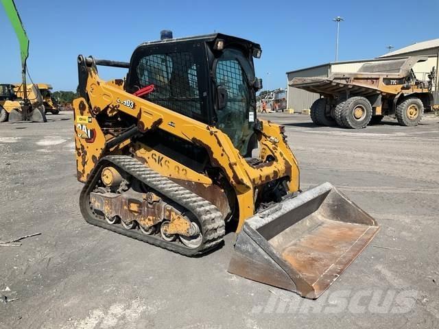 CAT 259D3 Minilæsser - skridstyret